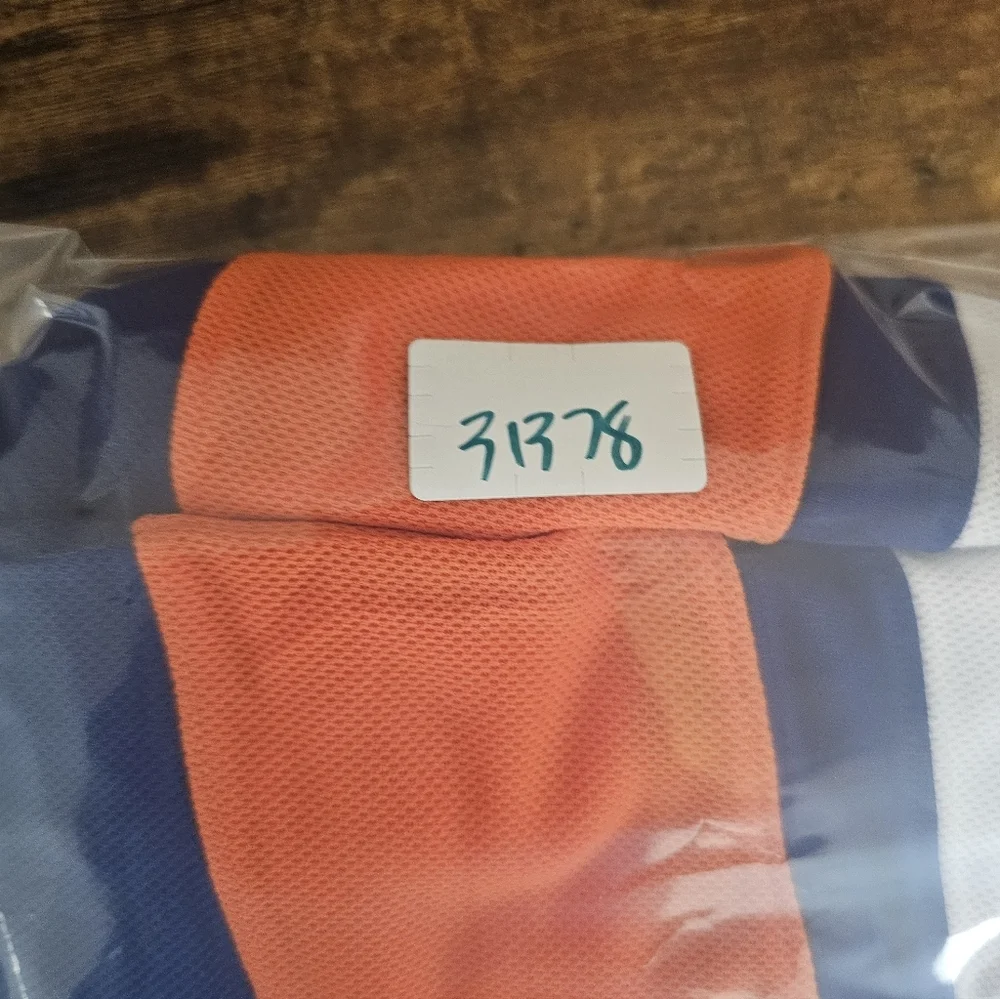 Adidas New York Islanders Hockey Home Jersey Mens 60 (2XL) Blue and Orange